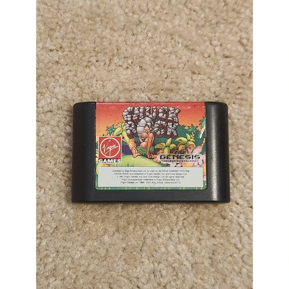 Chuck Rock (Sega Genesis, 1991)